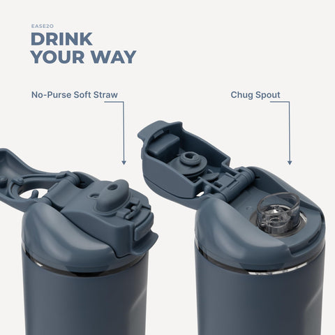 HydroJug base in cup holder showing stable fit benefit
