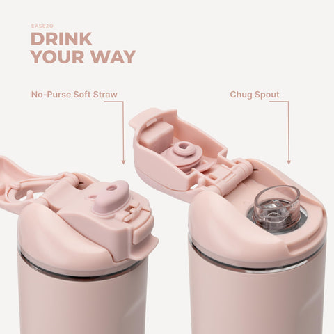 HydroJug Ease2o soft-touch carry loop close-up for easy grab-and-go