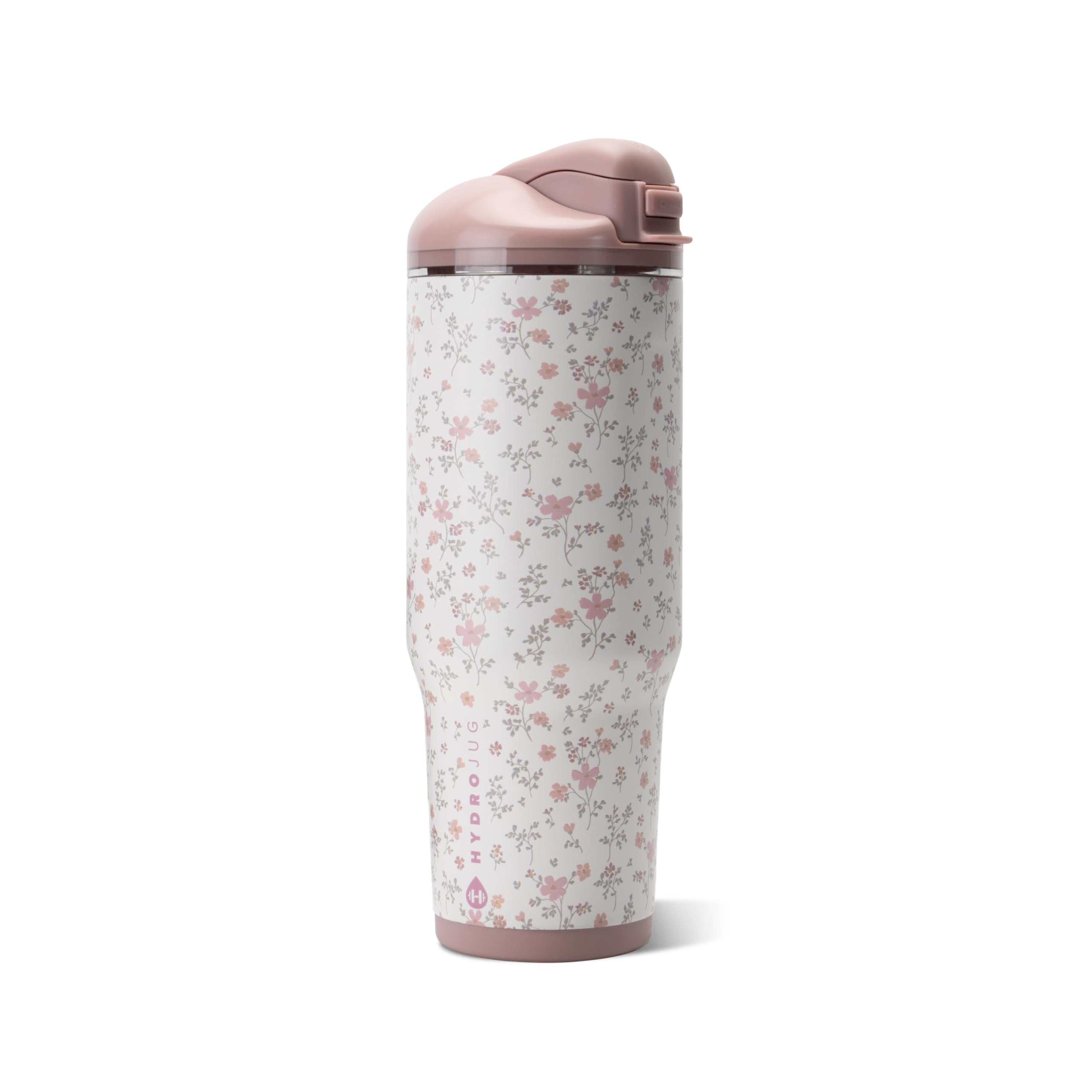 HydroJug front view in magnolia showing full 40oz capacity and sleek finish