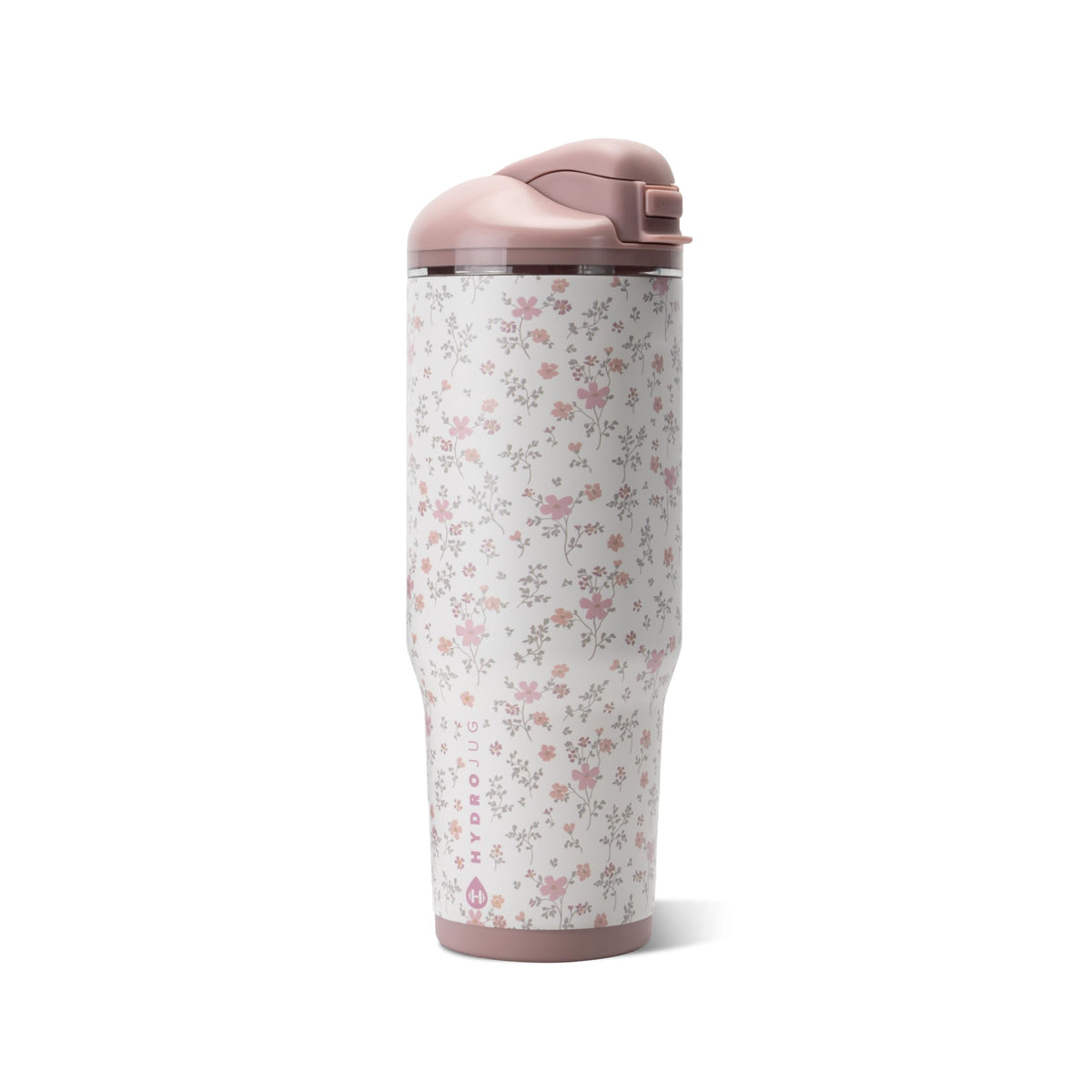 HydroJug front view in magnolia showing full 40oz capacity and sleek finish
