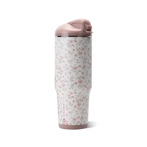 HydroJug front view in magnolia showing full 40oz capacity and sleek finish
