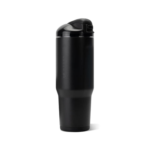 HydroJug Ease2o front view showing black insulated bottle and carry loop, durable portability