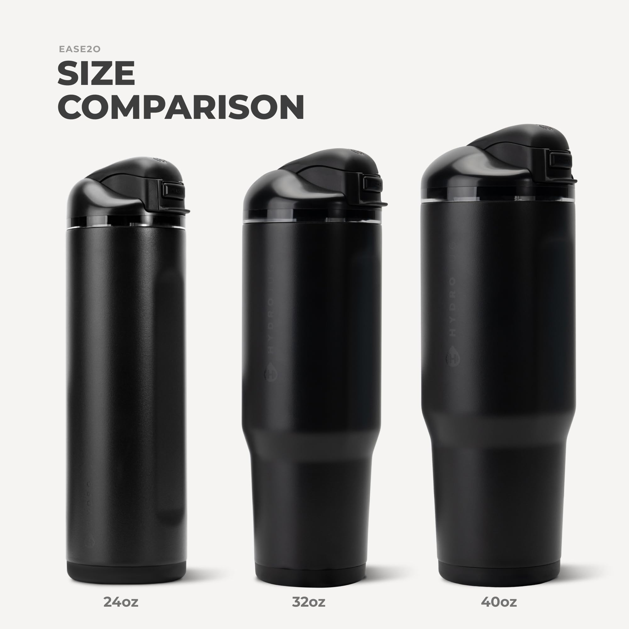 HydroJug bottle in gym setting showing cup-holder fit and stability, active convenience