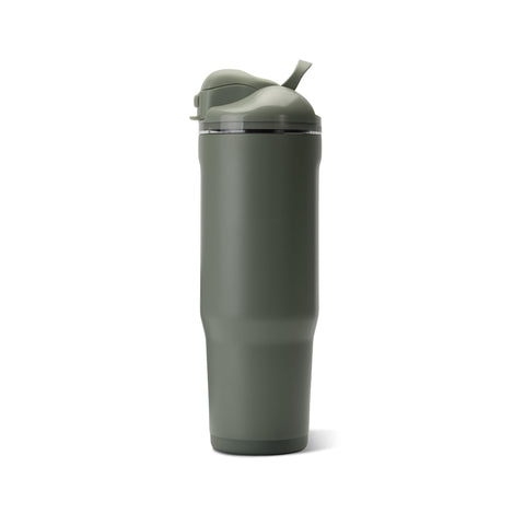 HydroJug Ease2o close-up of dual lid straw and chug spout for versatile drinking