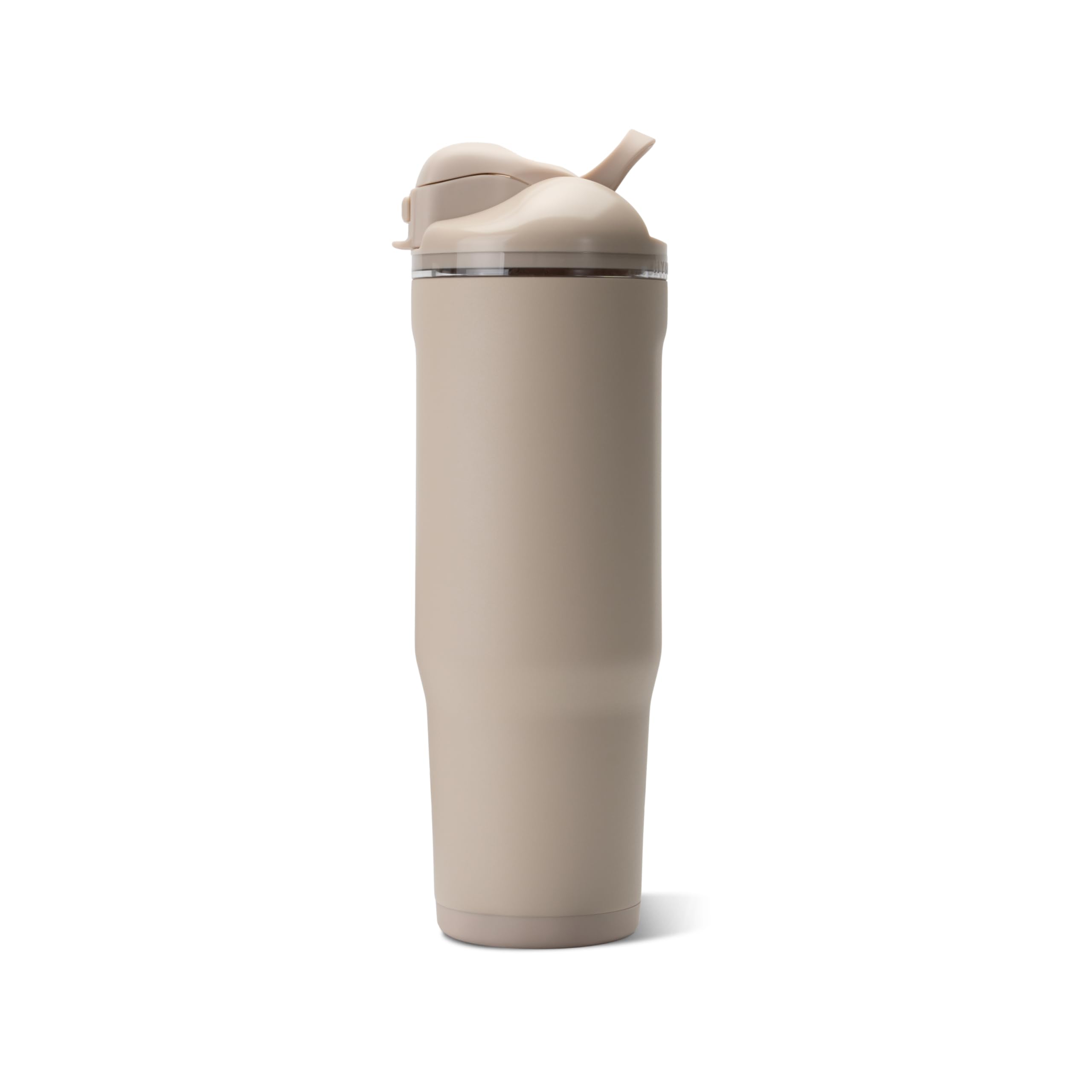 HydroJug close-up of the straw lid showing soft sip comfort and leak control