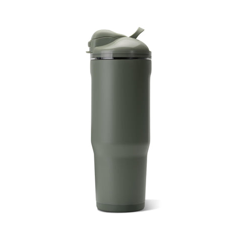 HydroJug Ease2o straw lid close-up showing soft straw for smooth, effortless sipping