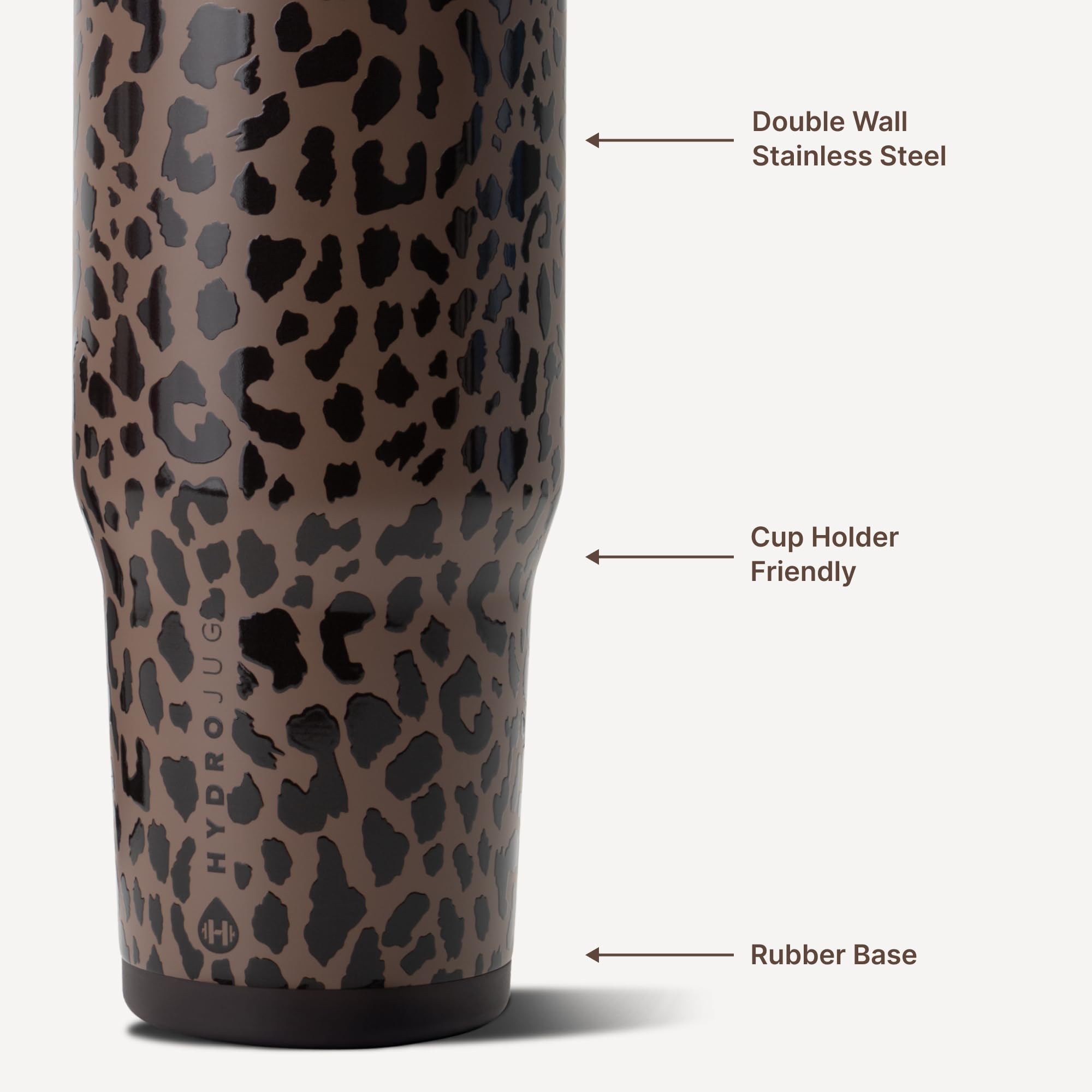 HydroJug Ease2o water-level window visible for quick refill tracking
