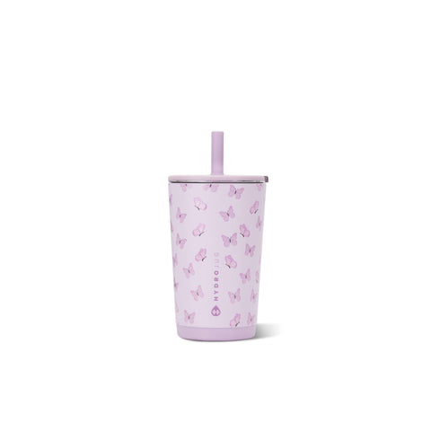 HydroJug front view showing flutter color and slim 14 oz benefit