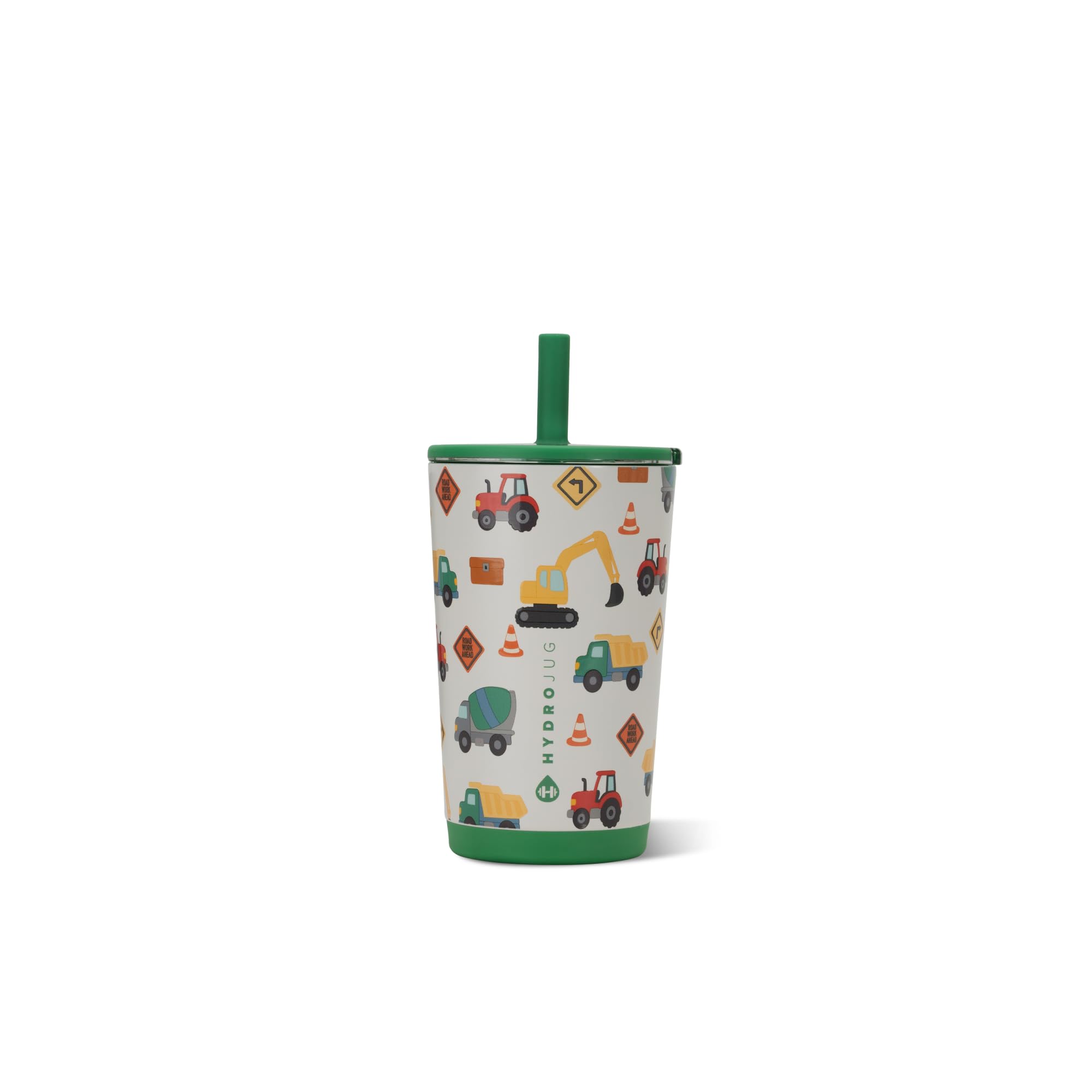 HydroJug front view showing minimalist tumbler and branding for confident everyday use