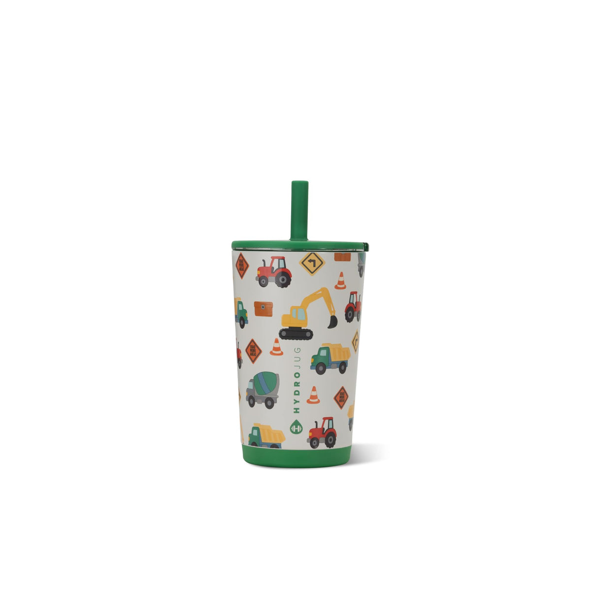 HydroJug front view showing minimalist tumbler and branding for confident everyday use