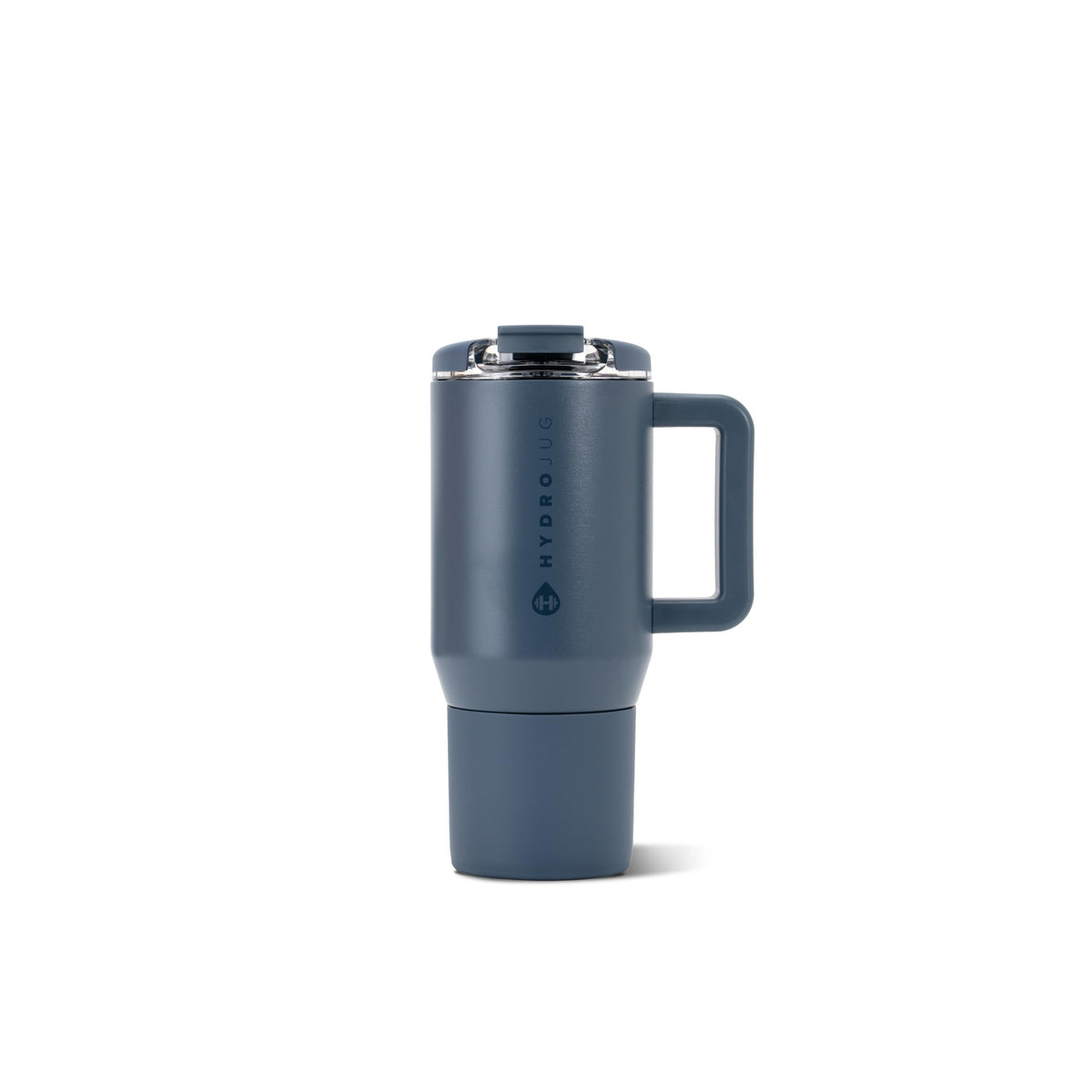 HydroJug front profile showing slim 20oz shape and Cascade color benefit