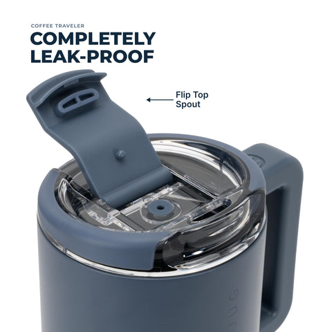 HydroJug ergonomic handle for comfortable left or right hand use