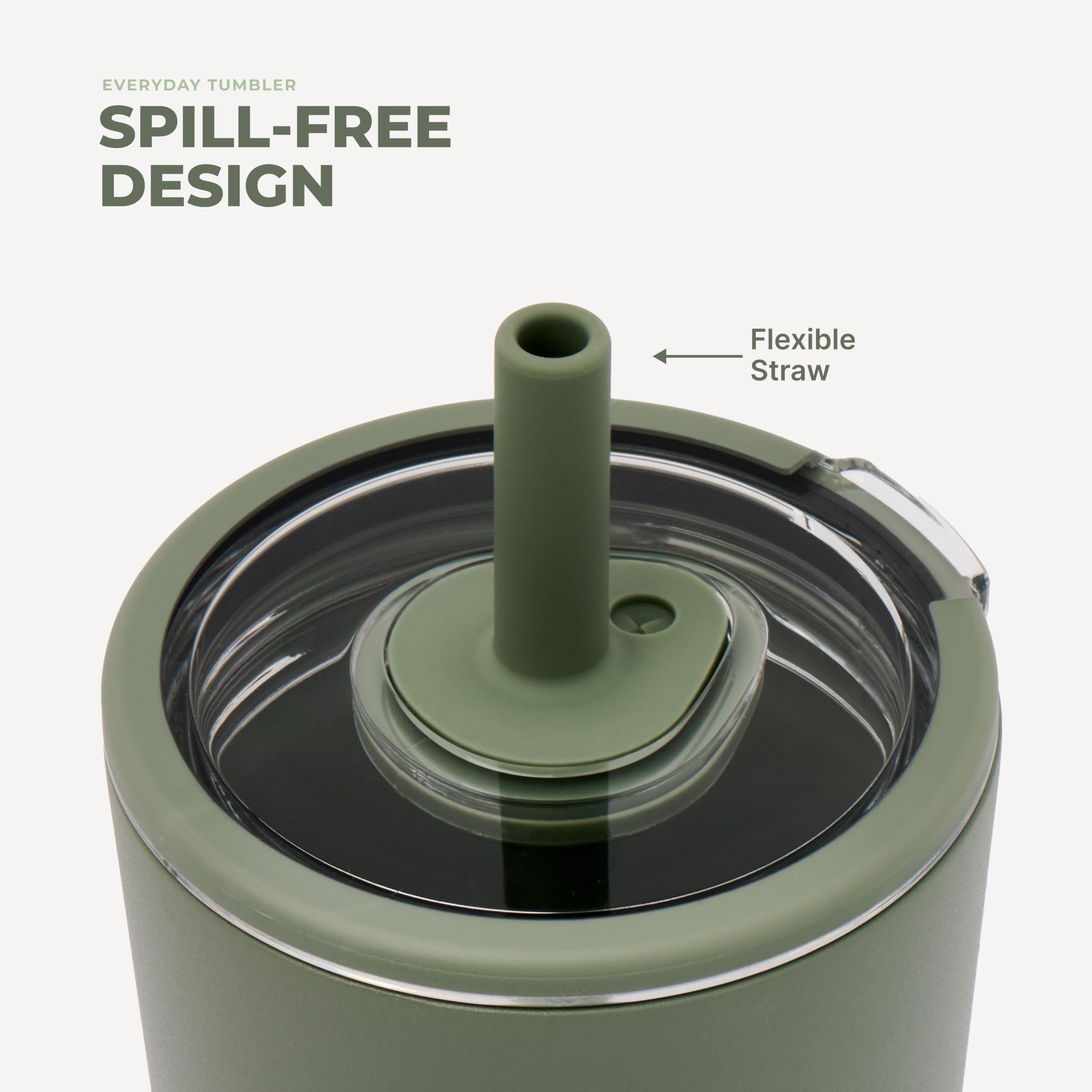 HydroJug seated in a car cup holder for easy commuting hydration