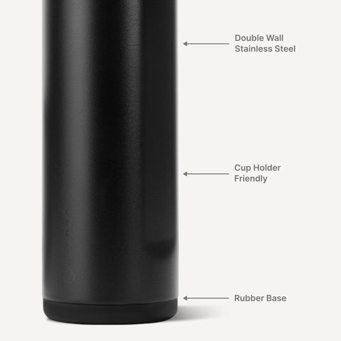 HydroJug side shot highlighting water-level window for quick refill checks
