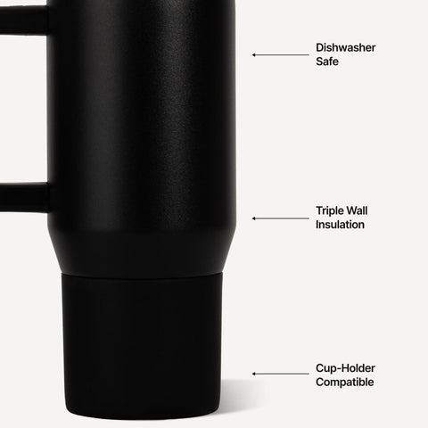 HydroJug soft-touch handle detail for easy carrying and kid comfort