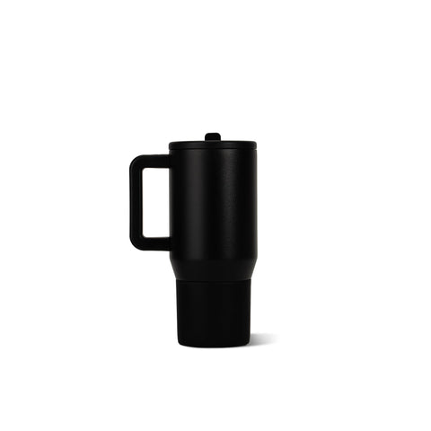 HydroJug lid close-up highlighting leak-proof flip straw and secure seal