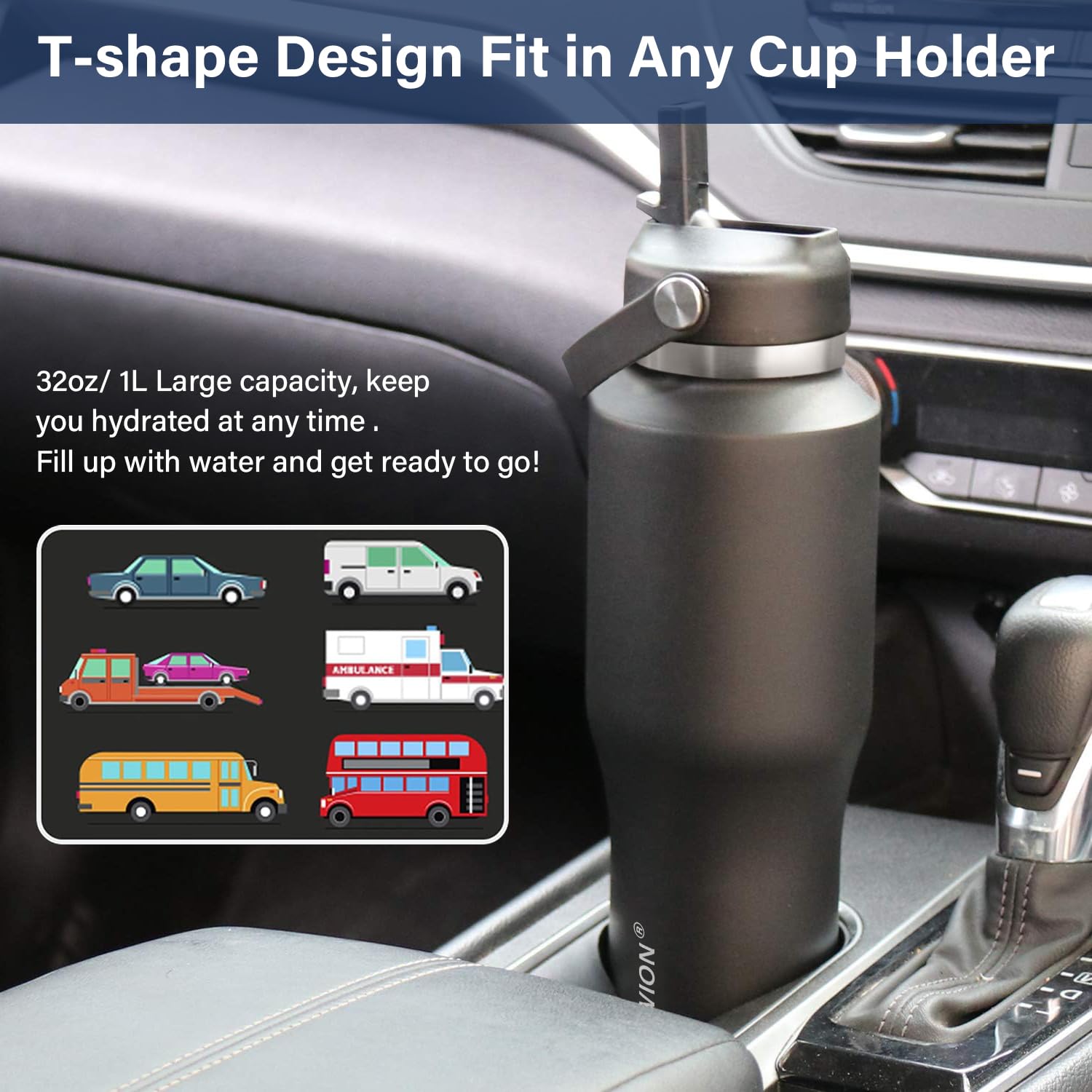 HYDROWION flex cap being held, easy to grip and ideal for outdoor use