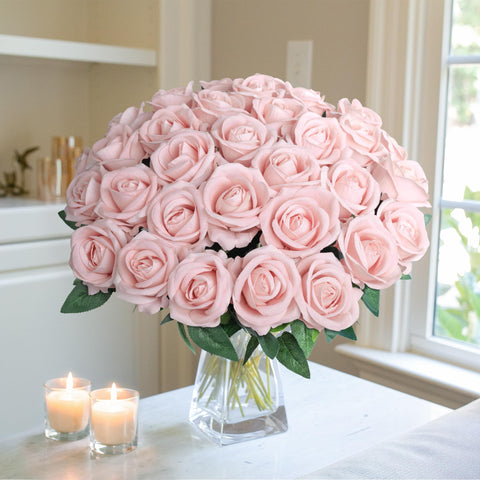 HyeFlora hand-tied bouquet of roses showing consistent bloom volume benefit