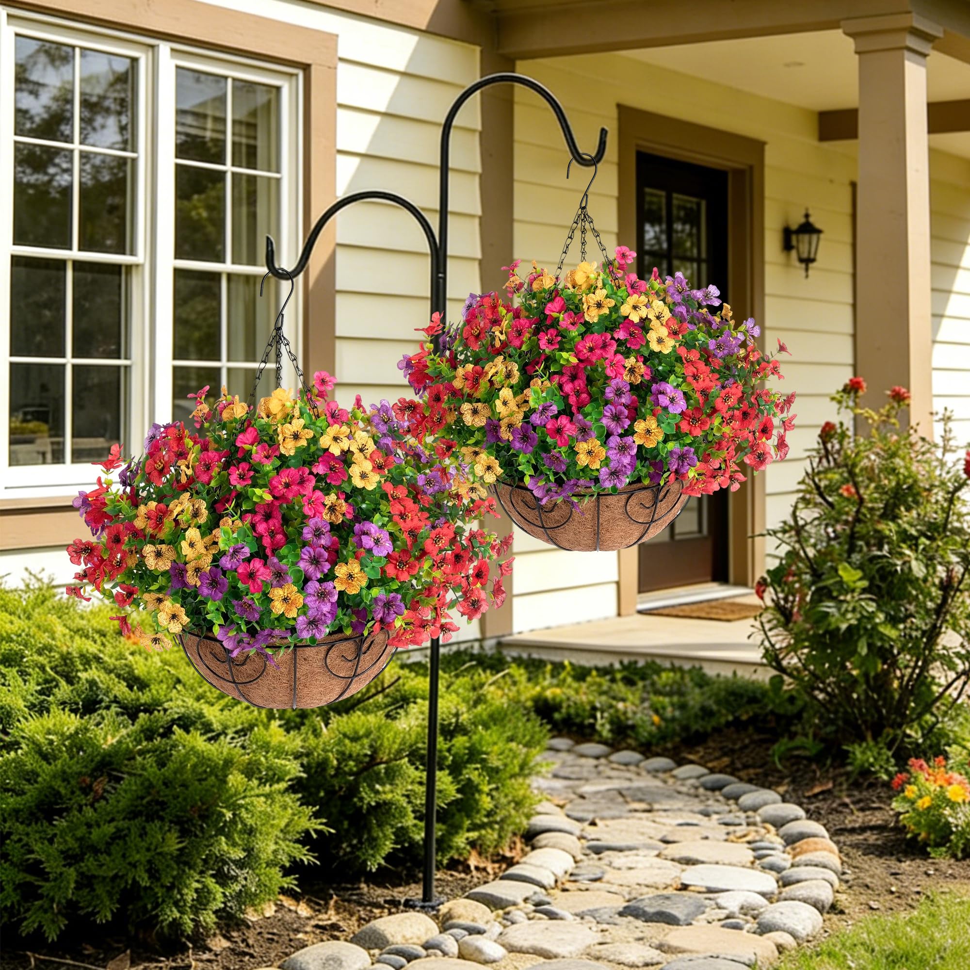 HyeFlora eucalyptus leaf detail showing lifelike foliage and natural depth
