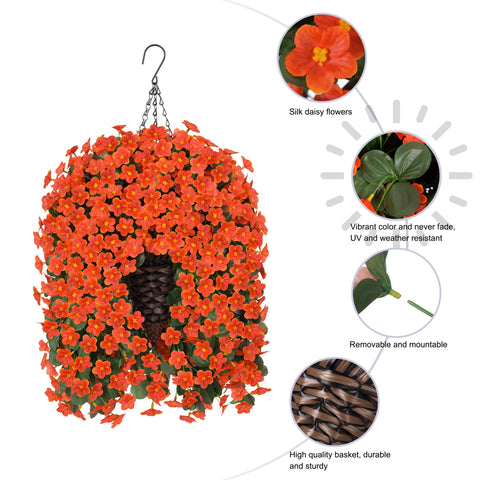 HyeFlora leaves and stem detail displaying lifelike foliage and low-maintenance benefit