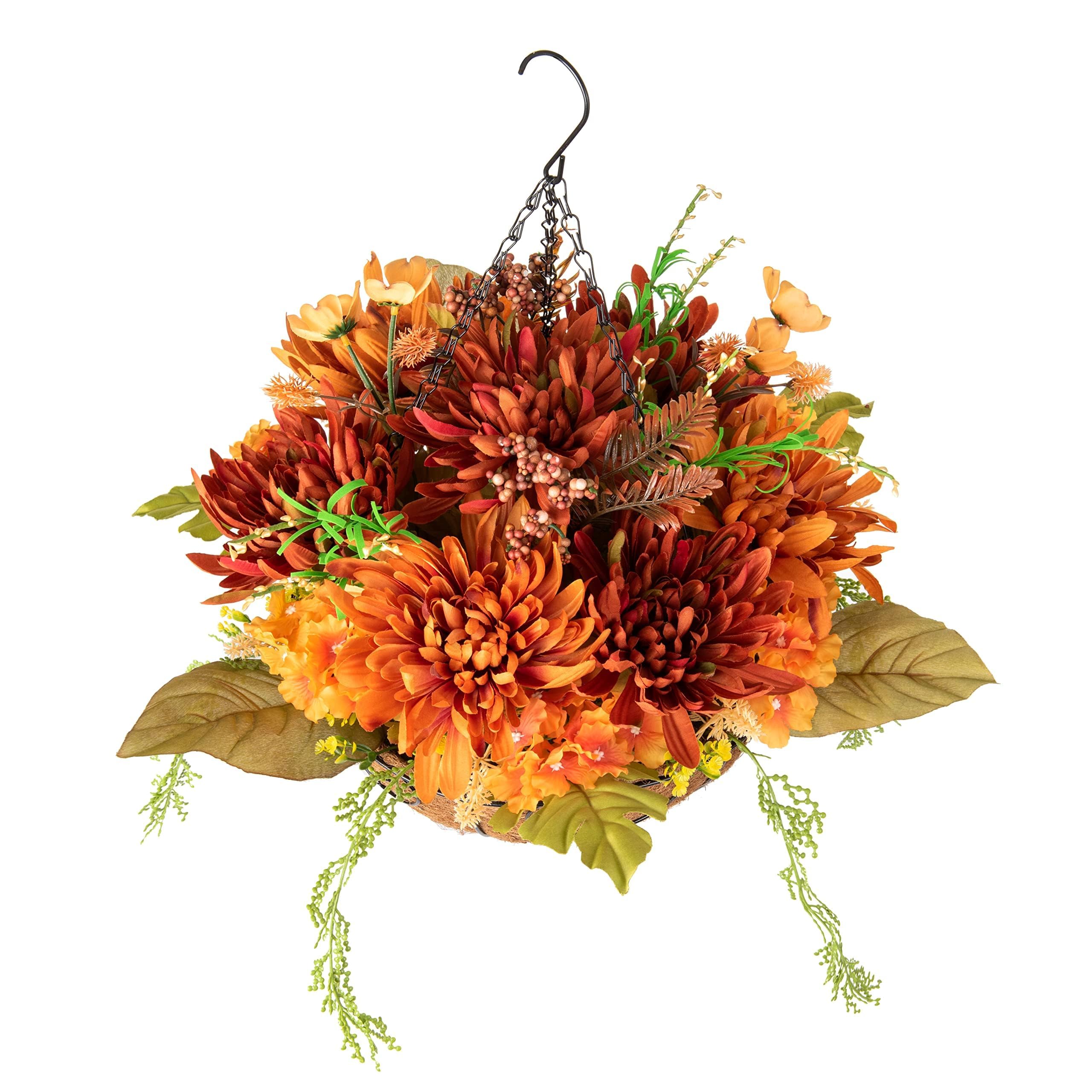 HyeFlora lifestyle balcony display showing paired baskets and decorative versatility benefit