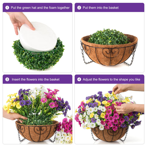 HyeFlora hanging on a porch demonstrating weather-ready outdoor styling