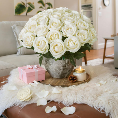 HyeFlora packaging displaying 50-piece contents for quick event prep