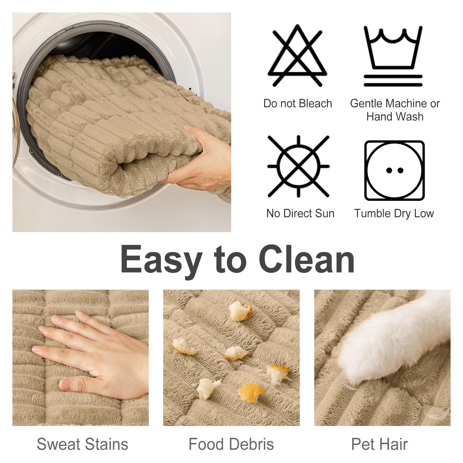 hyha couch cover used as floor mat protecting surfaces from dirt