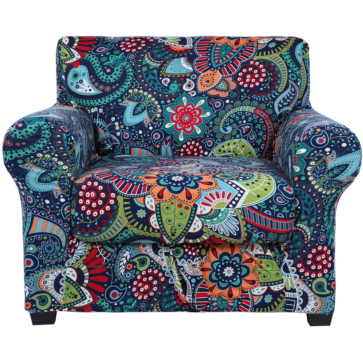 hyha front view showing full armchair cover and renewed look