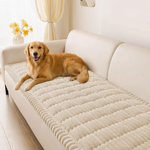hyha front view sofa cover showing full fit and clean protection