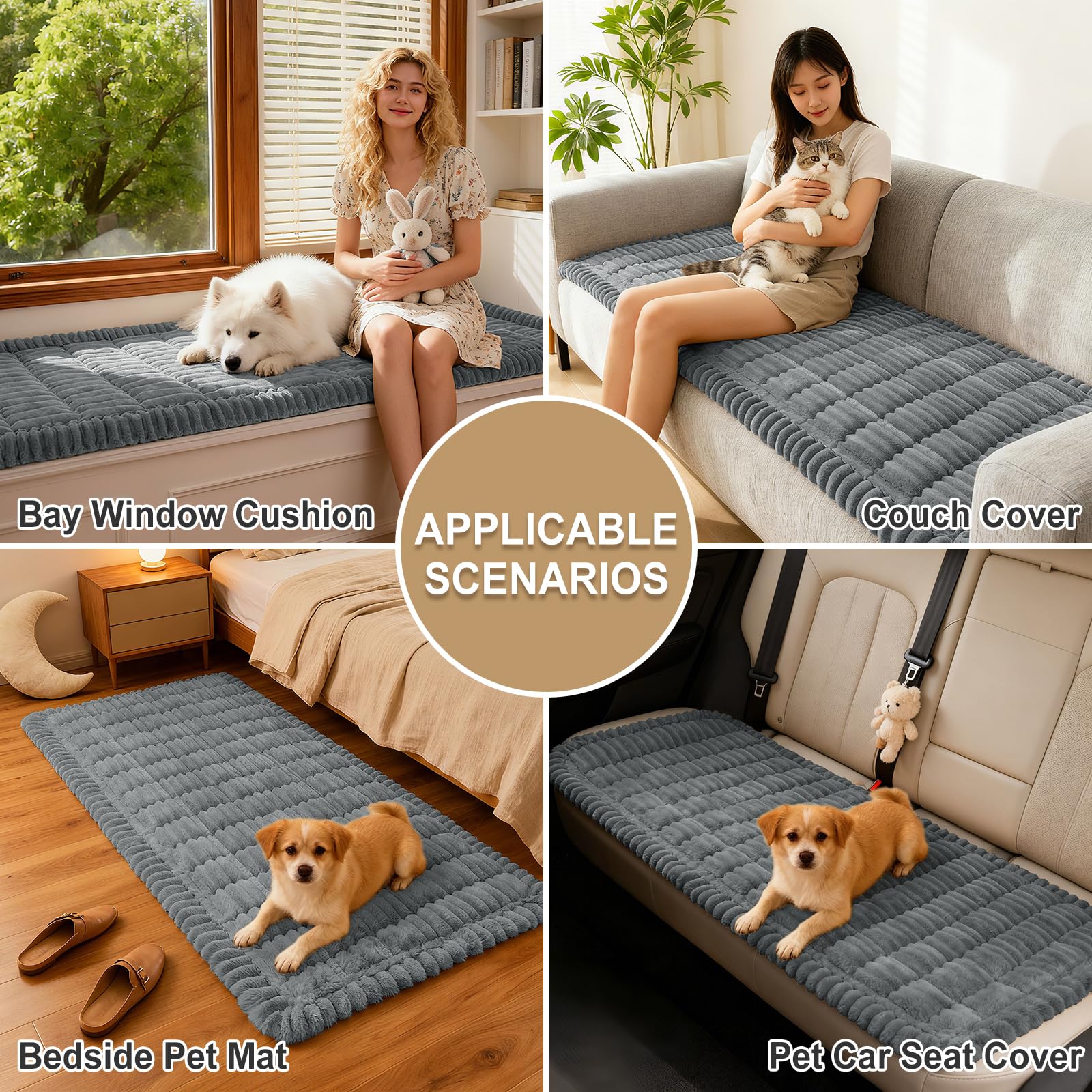 hyha draped over cushion showing lightweight, natural fit