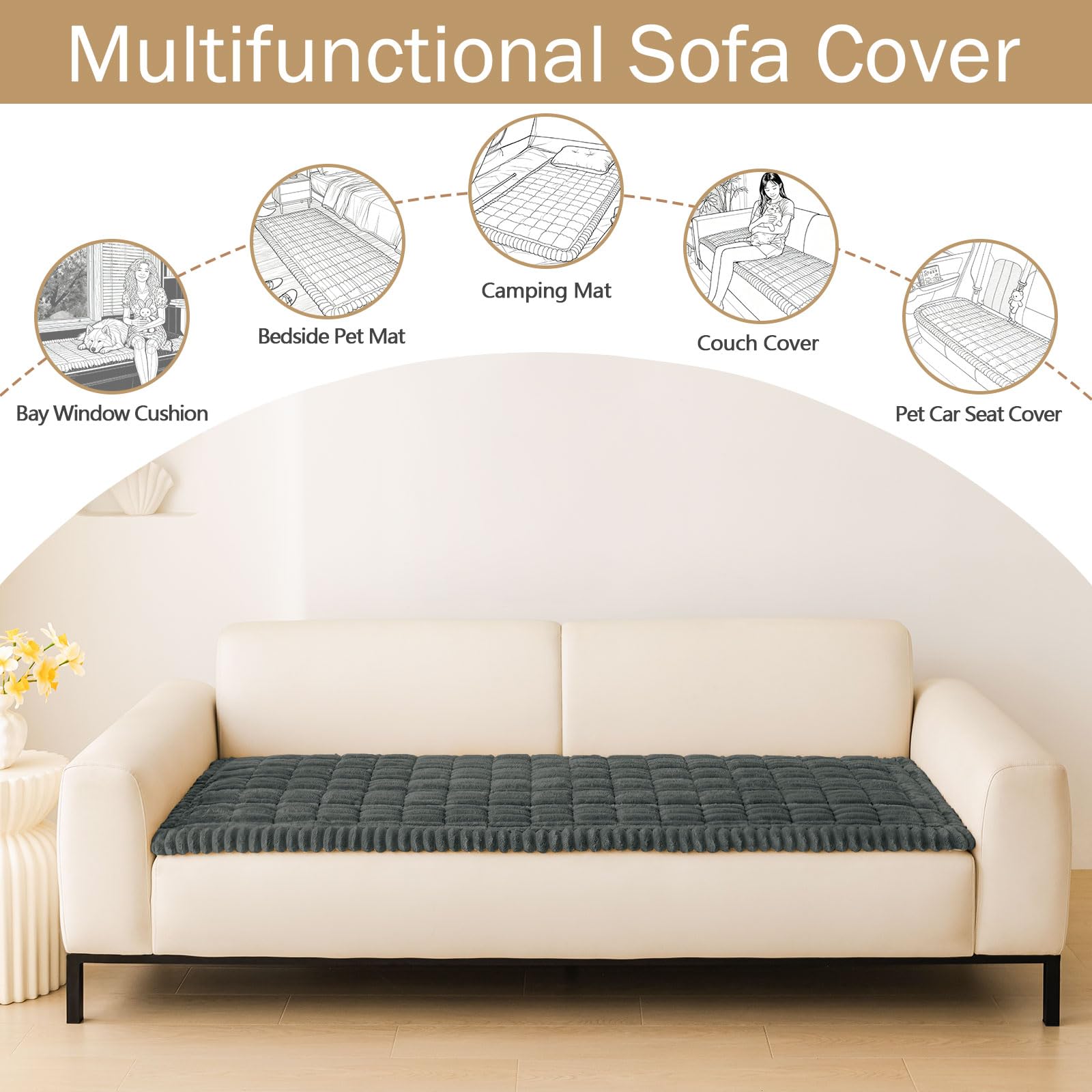 hyha non-slip backing detail demonstrating secure stay and reduced sliding