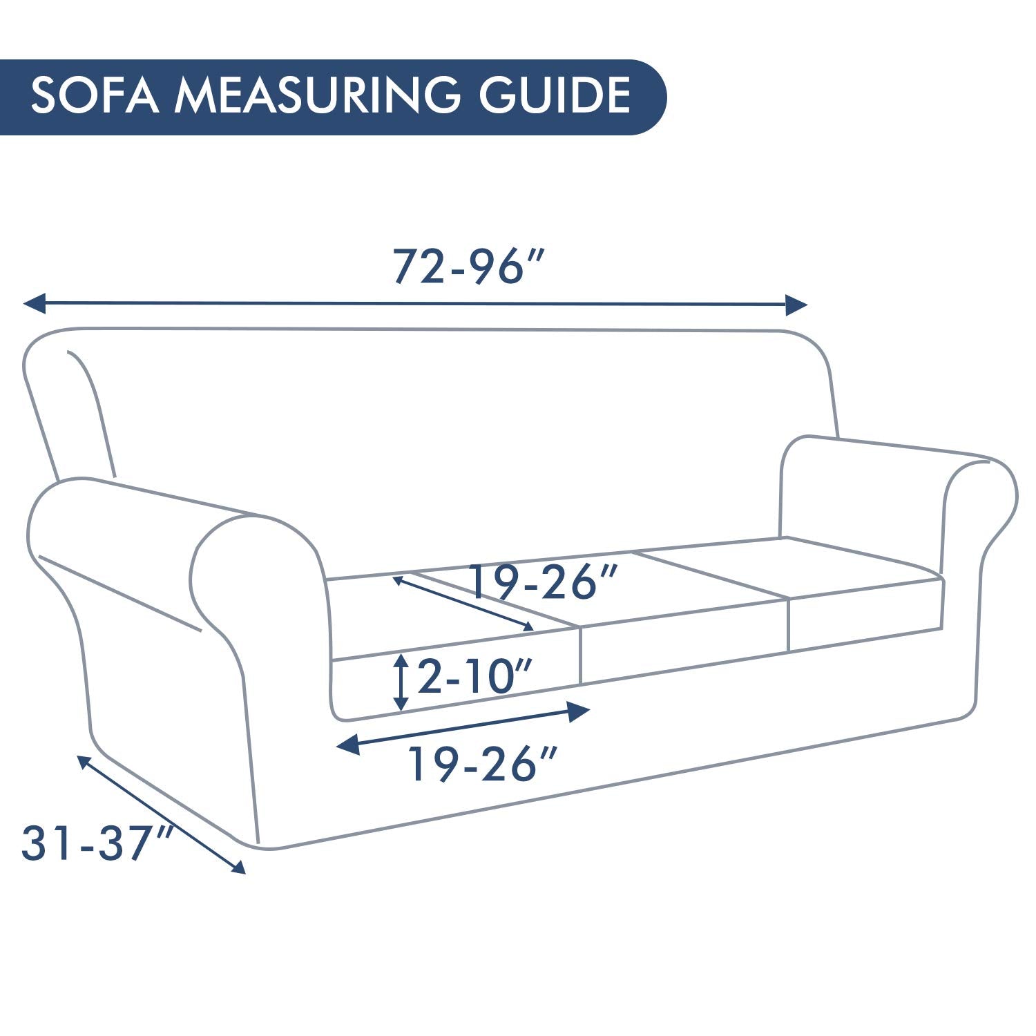 hyha size comparison with ruler showing fit guidance for accurate purchase
