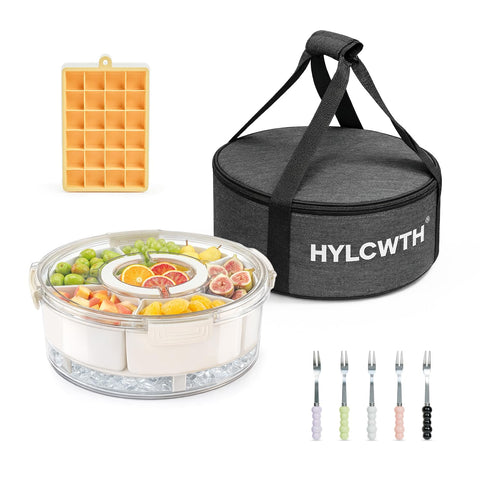 HYLCWTH front view showing sealed lid and secure latches for leak protection