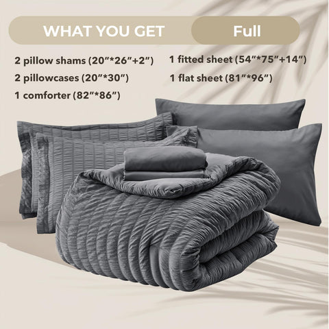 HYMOKEGE fitted sheet deep pocket demonstration showing secure fit on a thick mattress