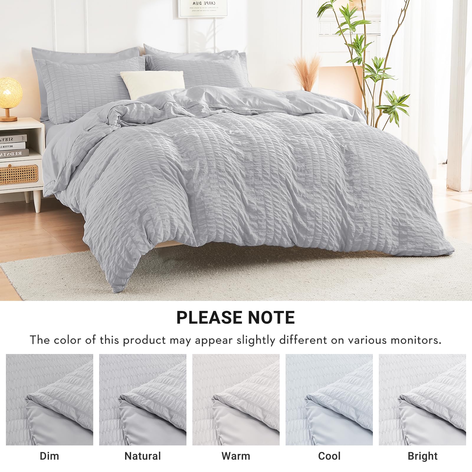 HYMOKEGE vacuum-packed bedding set compact for easy delivery