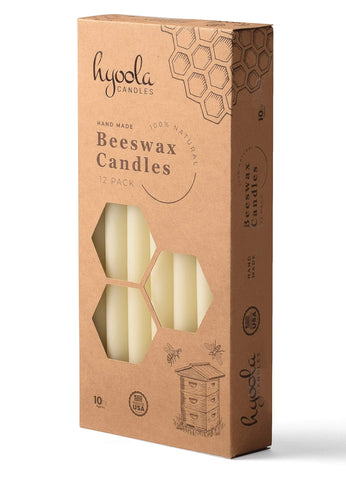 Hyoola taper lit in holder adding elegant ambient light