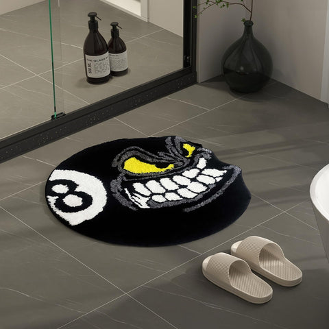 HYPEECE sharp angry 8-ball print detail enhancing room focal point
