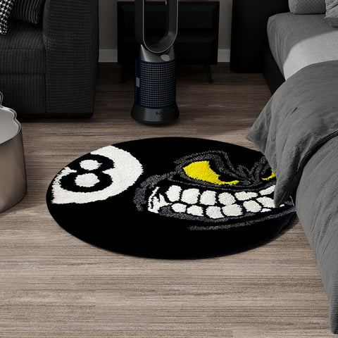 HYPEECE folded rug for storage showing easy portability
