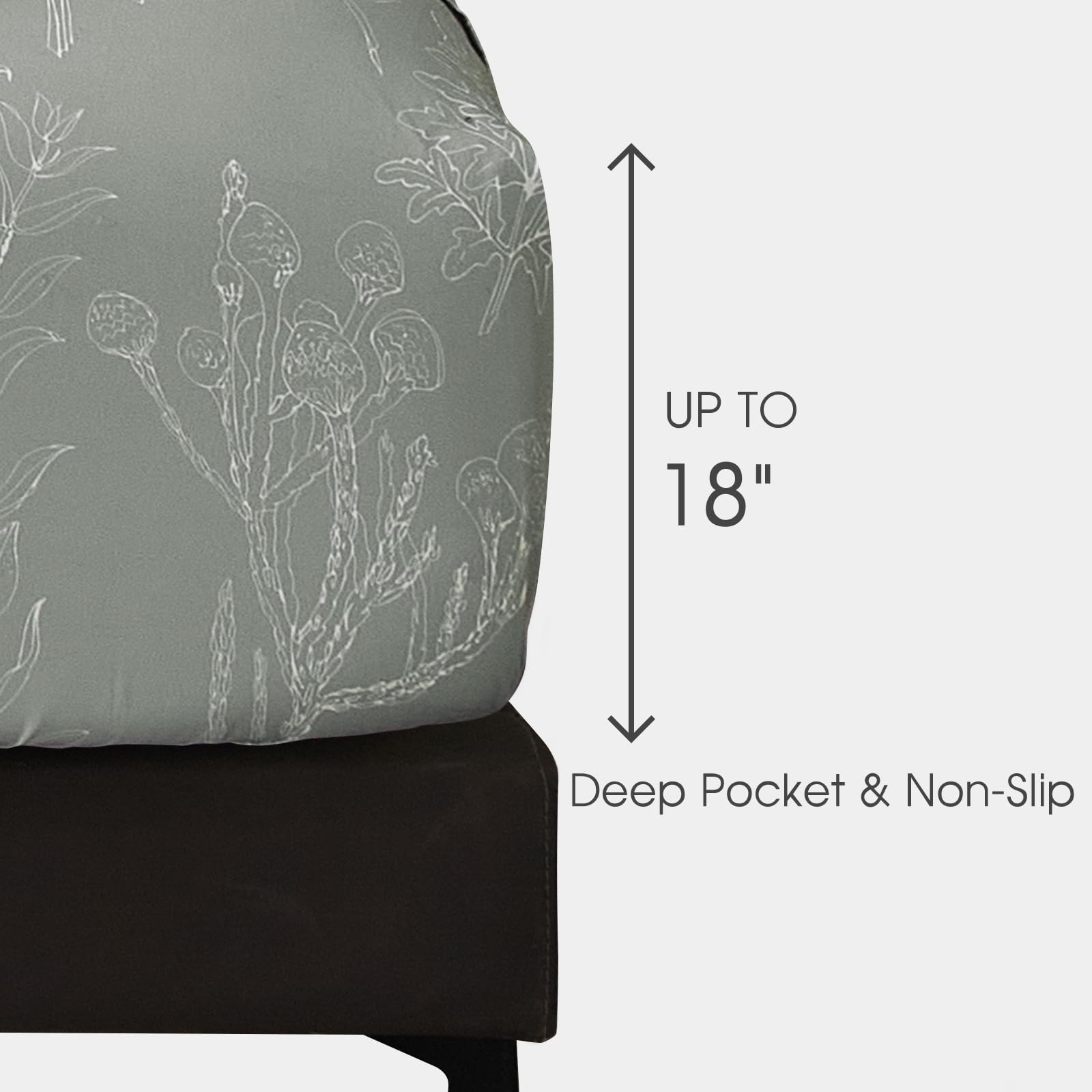 HYPREST microfiber texture close-up highlighting soft dense weave and durability benefit