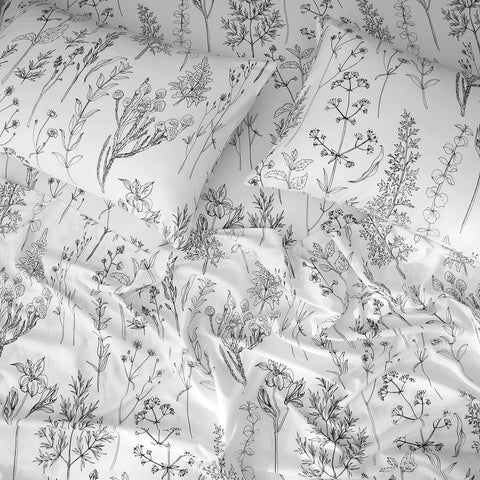 HYPREST pillowcases stacked to show finish and coordinated pattern