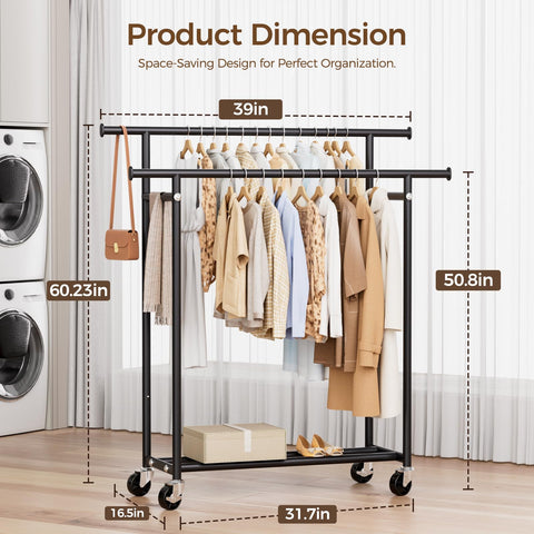 HYSEYY bottom shelf holding shoes and storage bins for extra organization benefit