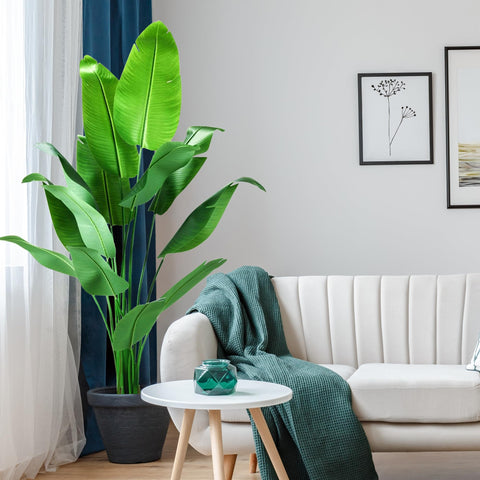 HZXGCP scale next to sofa showing 7ft height for clear size reference benefit