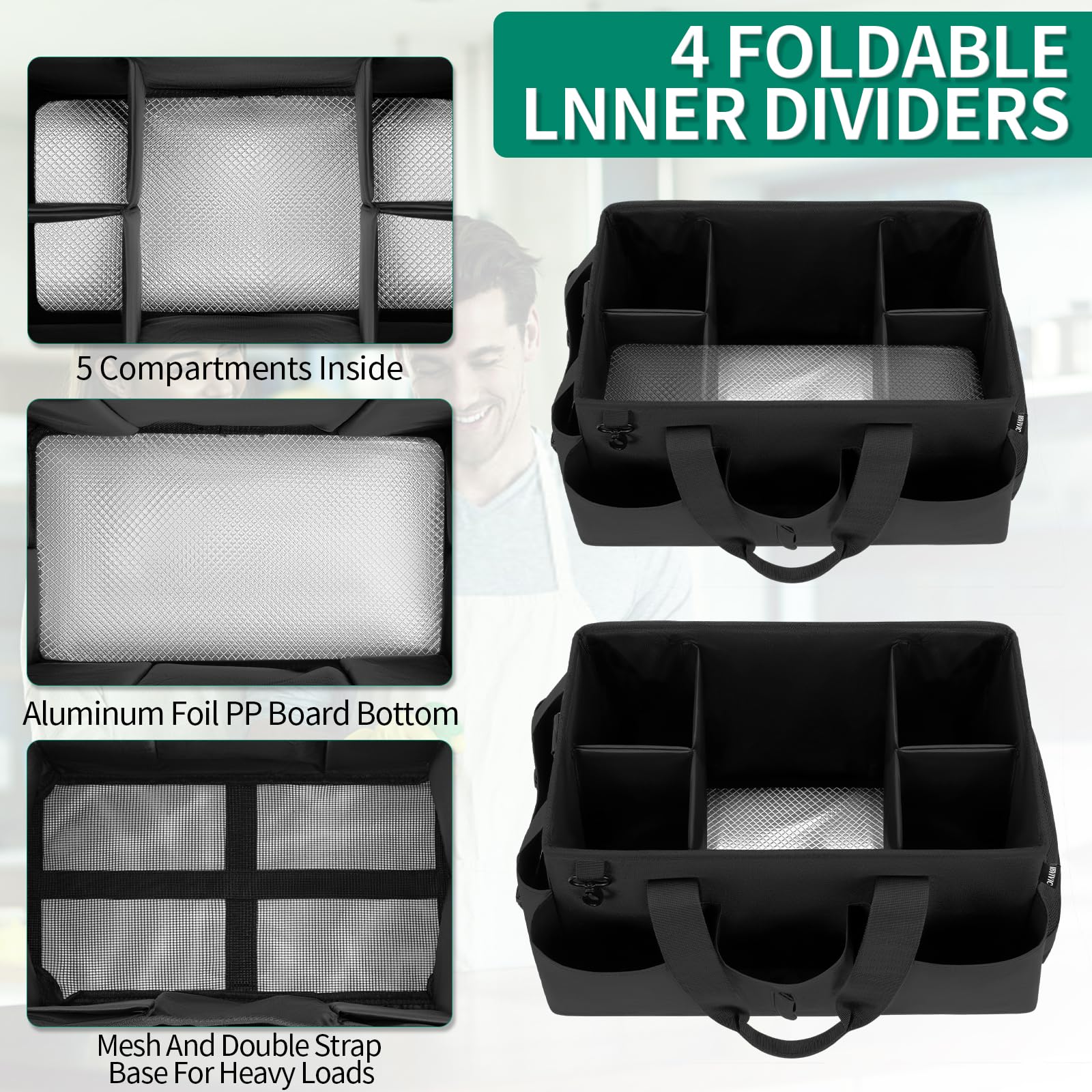 IBVIVIC mesh base with removable PP pad for quick drying and easy cleanup