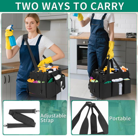 IBVIVIC worn on shoulder and waist strap for hands-free carrying and reduced strain