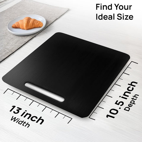 Ibyx bamboo-finish top texture highlighting durable surface and stylish look