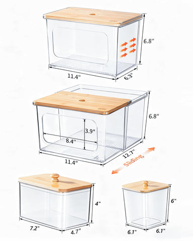 iCASA main compartment with jumbo trash roll demonstrating large capacity
