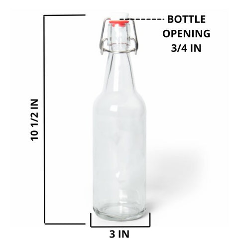 ICE N COLD bottle held in hand showing size and easy handling for transport