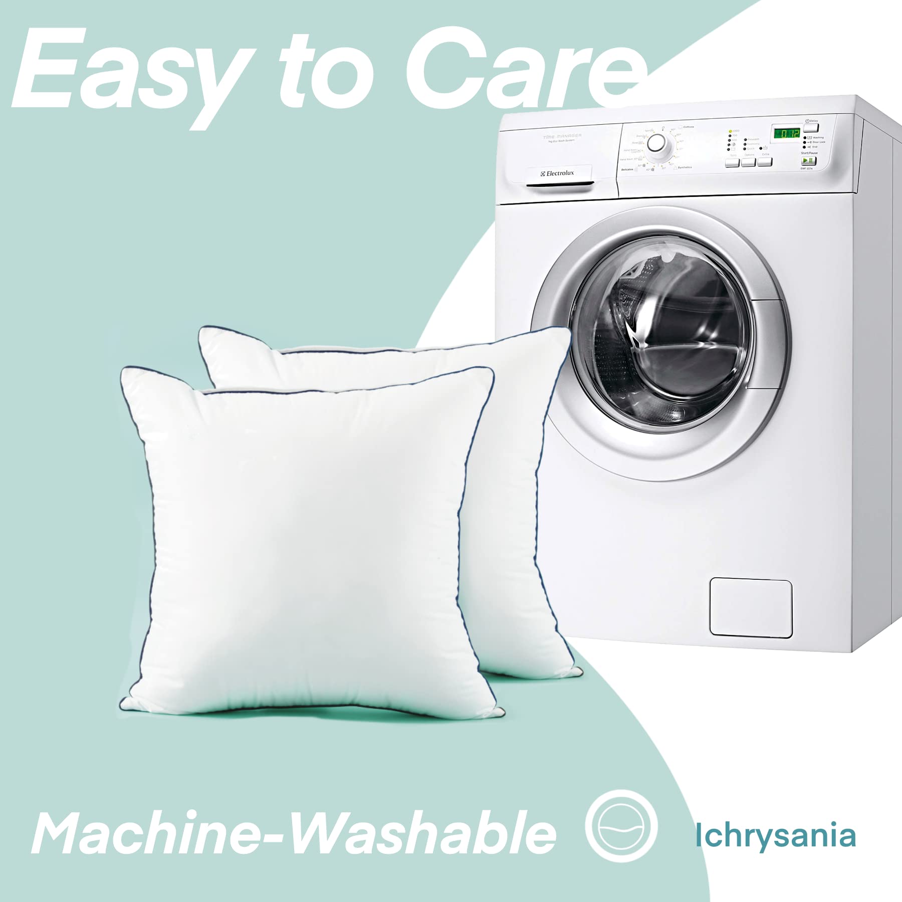 Ichrysania styled on bed showcasing decorative appeal and comfort