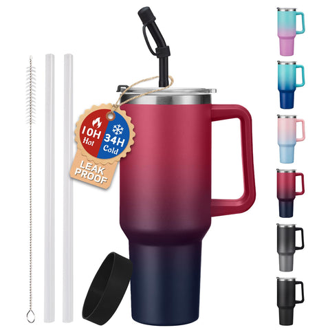 ICIOI front view showing full 40 oz capacity and durable finish benefit: large-holding capacity